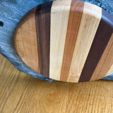 Lazy Susan, black and white