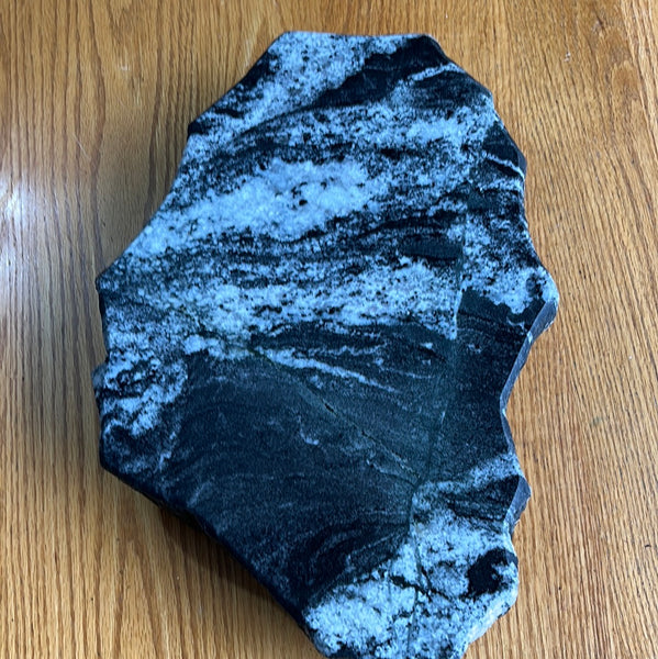 Lazy Susan, blacks and whites and grays