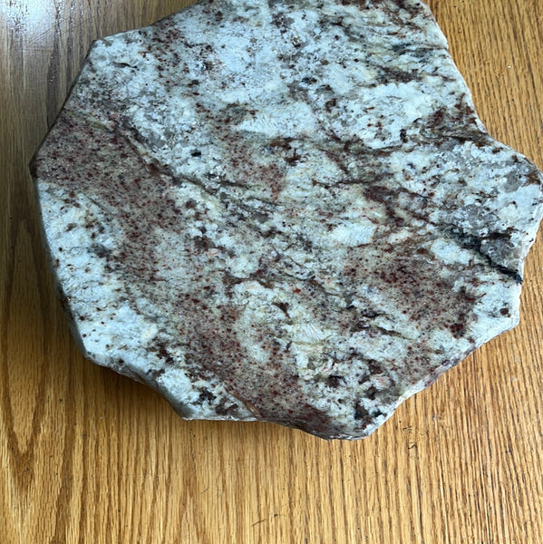 Lazy Susan, Granite, creams and reds