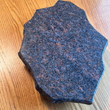 Lazy Susan with rose blue and black colors