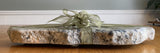 Brown and Cream Cutting Board